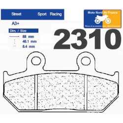 Jeu de plaquettes type 2310 A3+