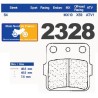 Set of rear brake pads CL for Suzuki DR-Z 800 Paris Dakar 1988-1990 Set of rear brake pads CL for Suzuki DR-Z 800 Paris Dakar 1988-1990