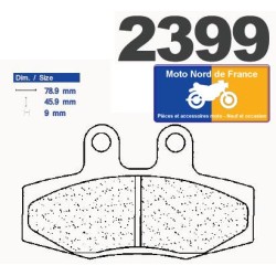 Jeu de plaquettes type 2399 A3+