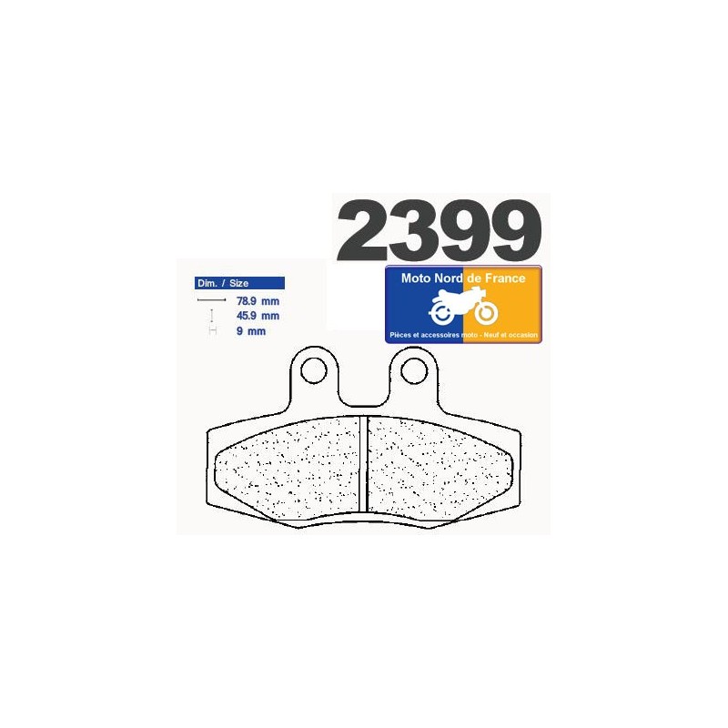 Jeu de plaquettes type 2399 A3+ Jeu de plaquettes type 2399 A3+