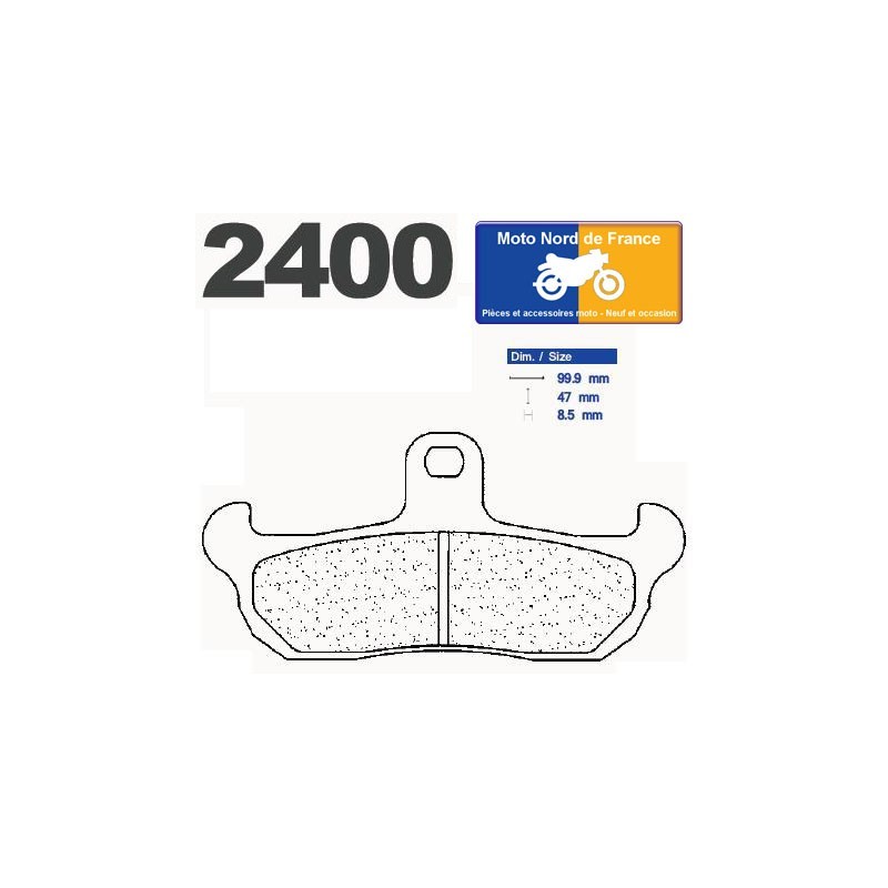 Jeu de plaquettes type 2400 A3+