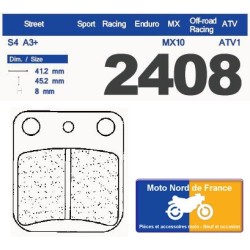 Jeu de plaquettes type 2408 S4