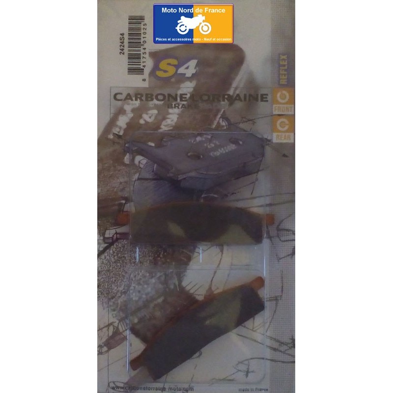 Set of front brake pads CL for Yamaha DT 50 LC 1998-2000 Set of front brake pads CL for Yamaha DT 50 LC 1998-2000