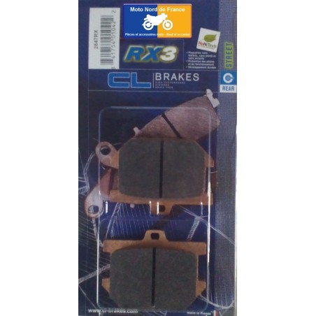Jeu de plaquettes type 2847 RX3