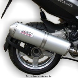 Silencieux GIANNELLI Maxi Oval pour Gilera Fuoco 500 ie 2007-2013