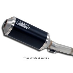 Silencieux GIANNELLI Black Line pour Gilera GP 800 2008-2014