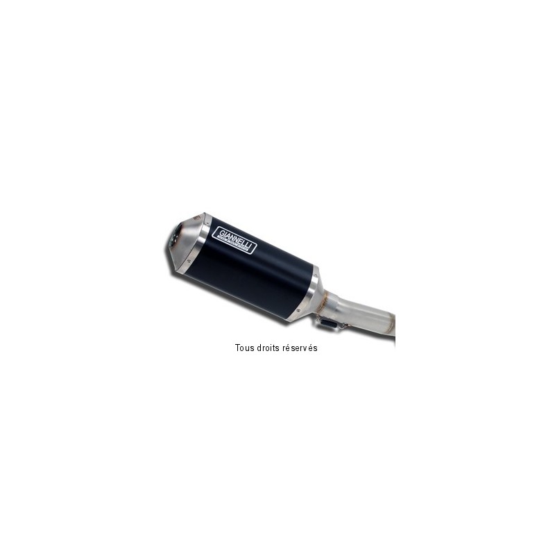 Silencieux GIANNELLI Black Line pour Gilera GP 800 2008-2014 Silencieux GIANNELLI Black Line pour Gilera GP 800 2008-2014