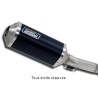 Silencieux GIANNELLI Black Line pour Gilera GP 800 2008-2014