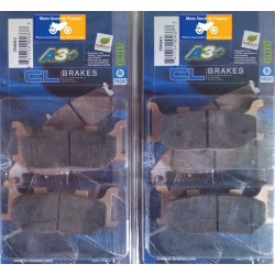 2 Jeux de plaquettes avant pour Yamaha XJ6 /ABS 2009-2016