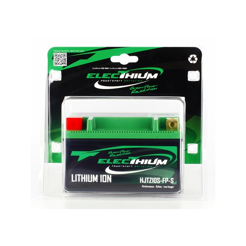 Batterie Lithium ElecThium type HJTZ10S-FP-S (YTZ10S-BS)