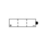 Batterie Lithium ElecThium type HJTZ10S-FP-S (YTZ10S-BS)