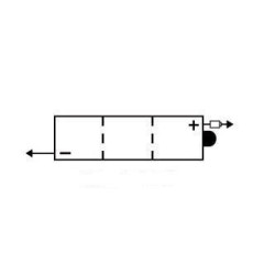 Batterie KYOTO type 6N4-2A-4