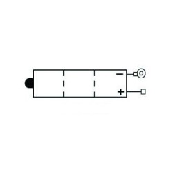 Batterie KYOTO type 6N4A-4D