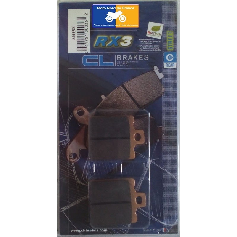 Set of rear pads for Ducati 620 Monster Dark /ie 2002-2006 Set of rear pads for Ducati 620 Monster Dark /ie 2002-2006