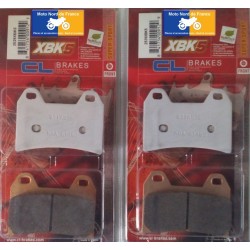 2 Jeux de plaquettes avant pour Aprilia 250 RS 1997-2002