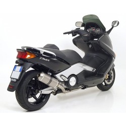 Ligne complète GIANNELLI Maxi Oval nichrom pour Yamaha XP 500 T-Max /ABS 2001-2007