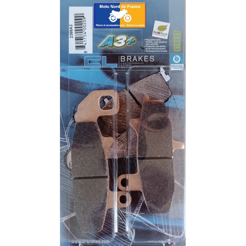 Jeu de plaquettes type 2308 A3+ Jeu de plaquettes type 2308 A3+