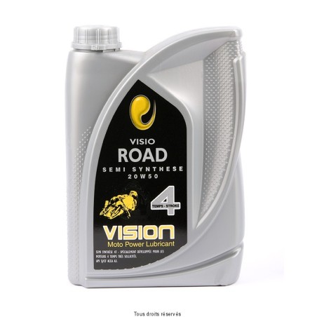 Motor oil 4 stroke semi-synthetic 20w50 1 Liter