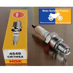 Bougie NGK type CR7HSA pour Yamaha XVS 125 Dragstar 2000-2004
