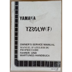 Manuel atelier Yamaha YZ 80 LW(F) 1994 - ref.00036