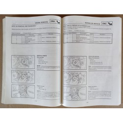 Manuel atelier Yamaha YZ 80 LW(F) 1994 - ref.00036
