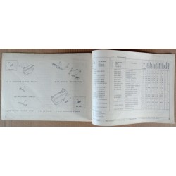 Complement parts list Yamaha 500 XS 1979 - ref.00078