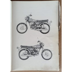 Parts list Yamaha 125 RD - ref.00080