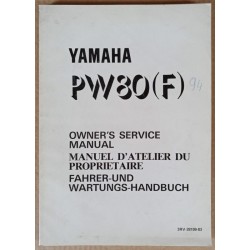 Manuel atelier Yamaha 80 PW (F) 1994 - ref.00200