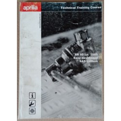 Cahier stage technique Aprilia SR 50 / Easy dashboard / SAS - ref.00222