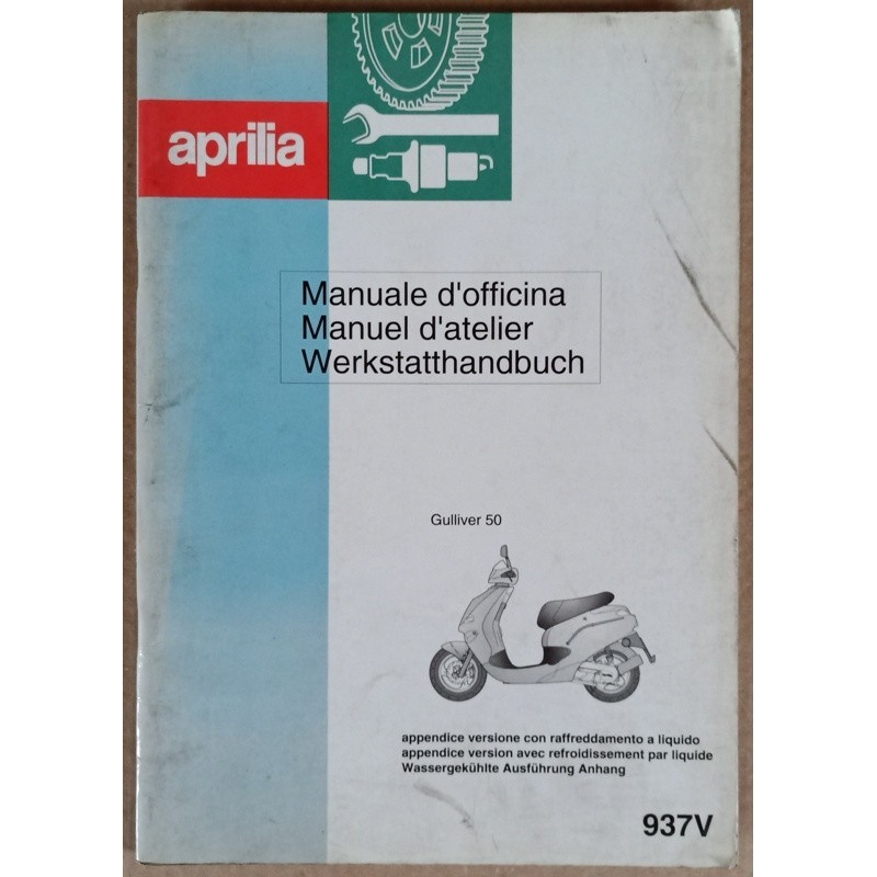 Supplément manuel atelier Aprilia 50 Gulliver - ref.00223