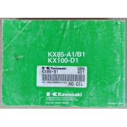 Manuel du propiétaire Kawasaki KX 85, KX 100 - ref.00229