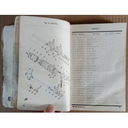 Parts list Yamaha 500 XS type 1H2 1976 - ref.00235