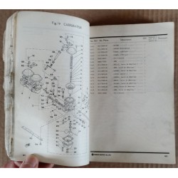 Parts list Yamaha 750 XS type 1T5 1978 - ref.00239