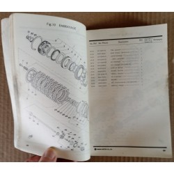 Parts list Yamaha 750 XS (type 1T5) 1977 - ref.00254