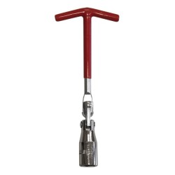 Hinged spark plug wrench - 18 mm