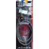 Direct front brake aviation hoses for Kawasaki ZX-12R 2000-2001