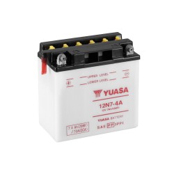 Batterie YUASA type 12N7-4A (livrée sans acide)