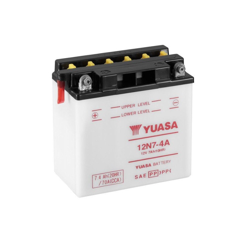 Batterie YUASA type 12N7-4A (livrée sans acide) Batterie YUASA type 12N7-4A (livrée sans acide)