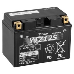 Batterie YUASA type YTZ12-S AGM prête à l'emploi
