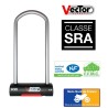 Antivol U VECTOR Super Max L2 - SRA - 125x320 mm intérieur