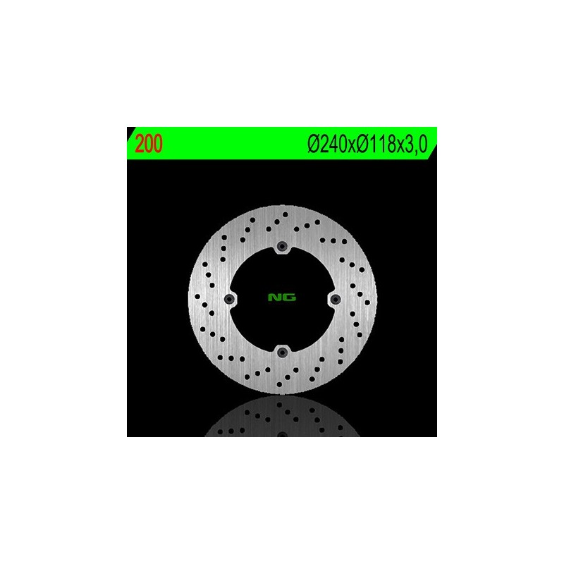 Front round brake disc for Honda CR 125 R 1985-1988 Front round brake disc for Honda CR 125 R 1985-1988