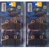 2 sets of front pads CL for Honda CBR 1000 F 1987-1988 2 sets of front pads CL for Honda CBR 1000 F 1987-1988
