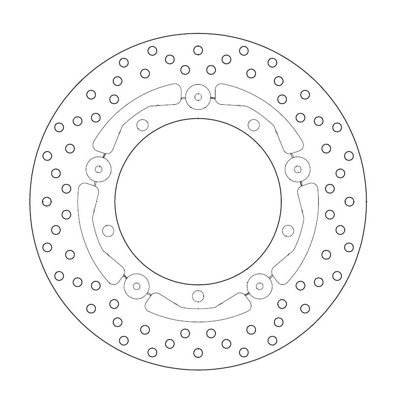 Front brake disc Ferodo for Yamaha XP 500 T-Max /ABS 2004-2007 Front brake disc Ferodo for Yamaha XP 500 T-Max /ABS 2004-2007