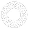 Disque de frein avant Ferodo pour Yamaha XP 500 T-Max /ABS 2004-2007
