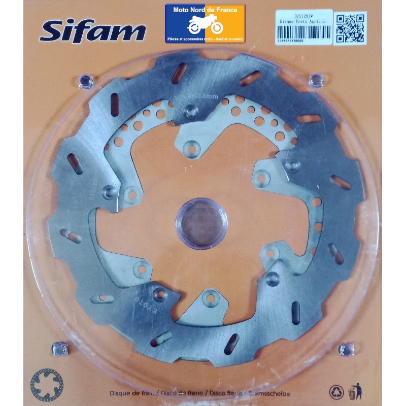 Disque de frein avant wave pour Aprilia RS 50 Replica 1999-2005 Disque de frein avant wave pour Aprilia RS 50 Replica 1999-2005
