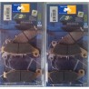 2 Jeux de plaquettes de frein avant Honda XLV 600 Transalp 1997-1999 2 Jeux de plaquettes de frein avant Honda XLV 600 Transalp 1997-1999