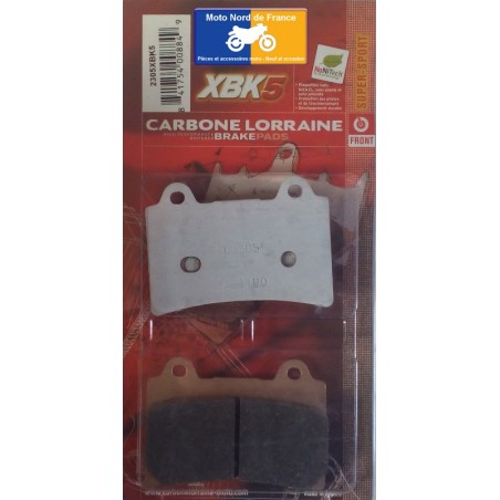 2 Sets of front brake pads CL for Yamaha 850 TDM 1991-1995