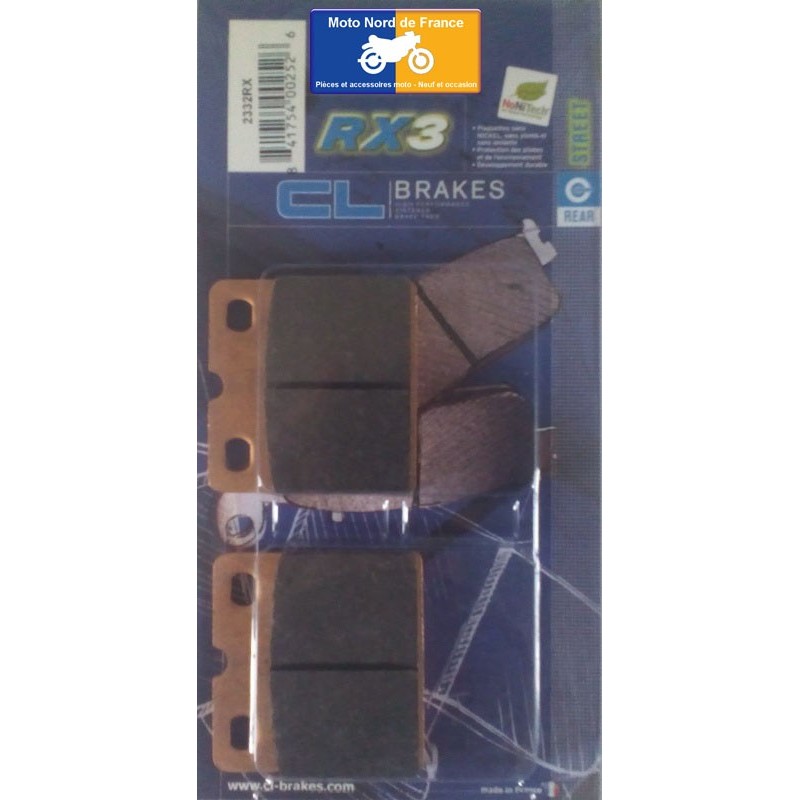 Set of rear brake pads CL for BMW K1200 GT without ABS 2002-2005 Set of rear brake pads CL for BMW K1200 GT without ABS 2002-2005