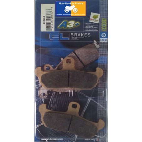 Set of front brake pads CL for Yamaha 125 TDR 1989-1993