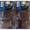2 Jeux de plaquettes de frein avant pour Suzuki GSX 750 E 1980-1986